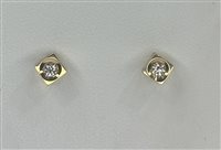 Orecchini Promesse Donna in Oro bianco Diamante